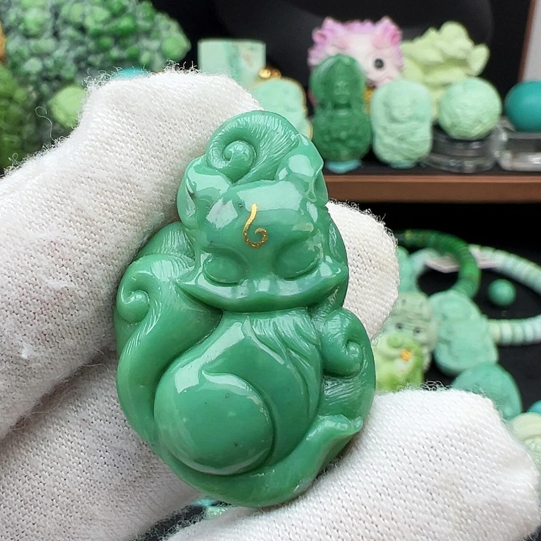 绿松石未镶嵌绿松石主播璐璐