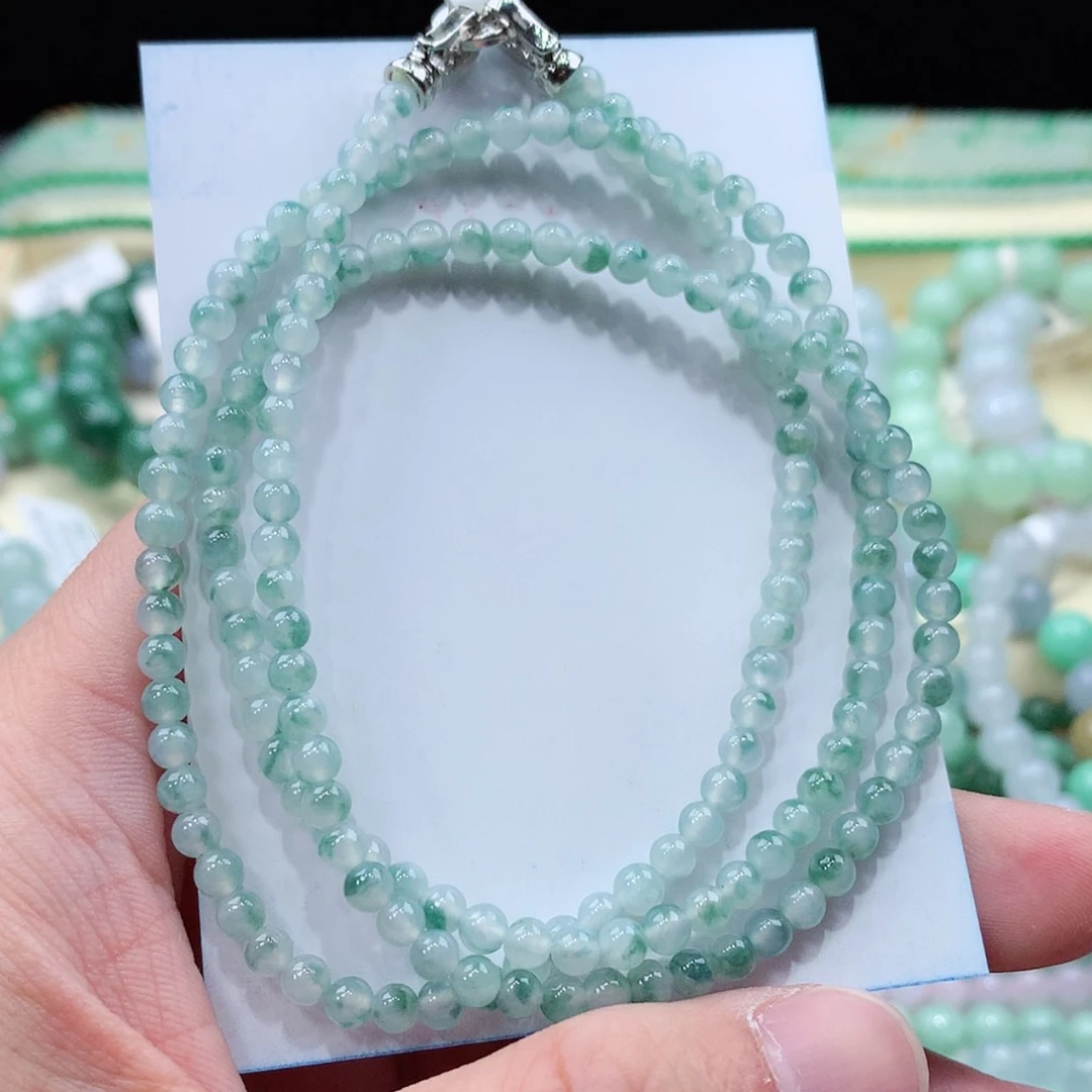 【闪购商品】毛衣链未镶嵌翡翠缅甸天然A货翡翠