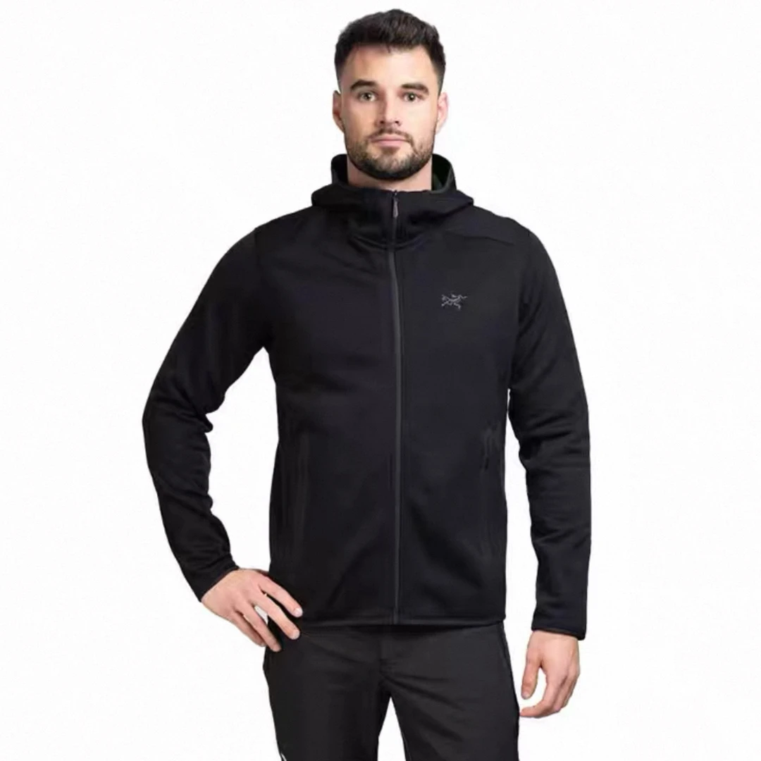KYANITE HOODY 25加厚新款 保暖男子商务立领加厚抓绒衫