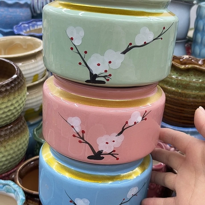 多肉绿植陶瓷花盆