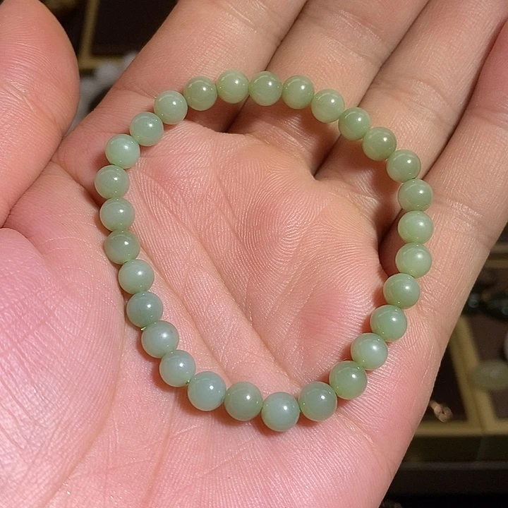 未镶嵌手串和田玉（碧玉）