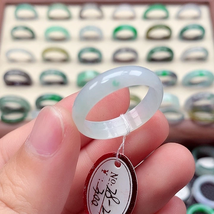 翡翠戒指未镶嵌28-29号