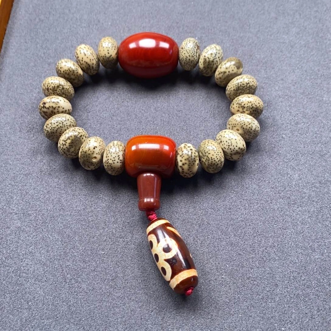 菩提把件未镶嵌星月