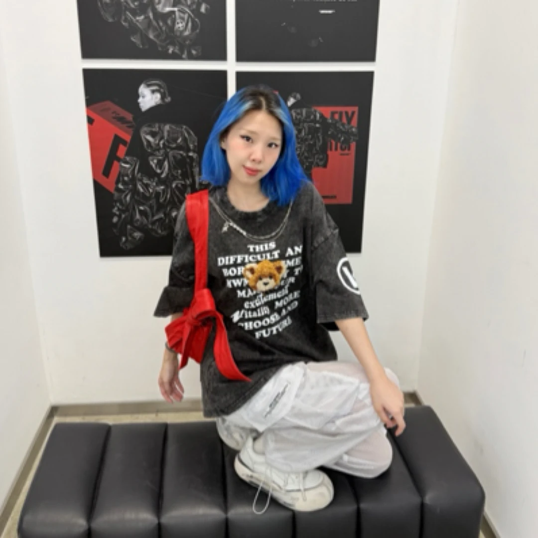 OOXOO | MWM小熊透气宽松型宽松圆领5色