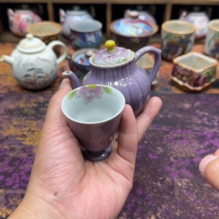 茶壶加杯子样品处理