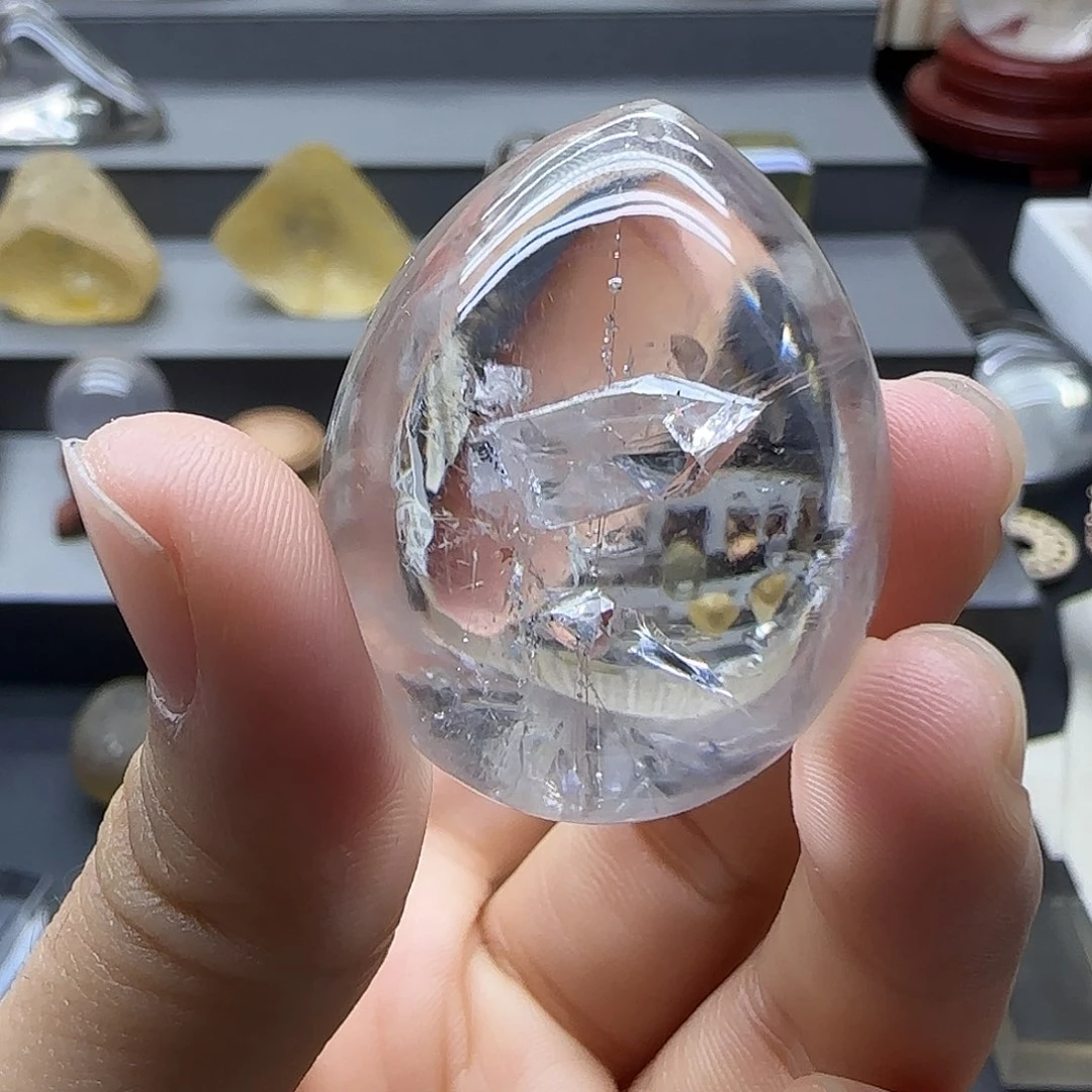 水晶天然摆件未镶嵌长*主