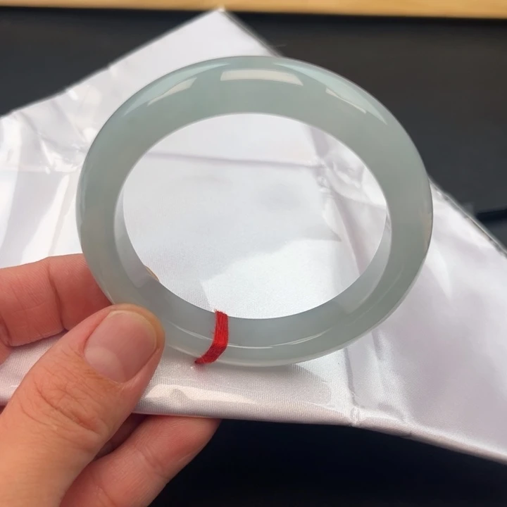 翡翠未镶嵌手镯-10