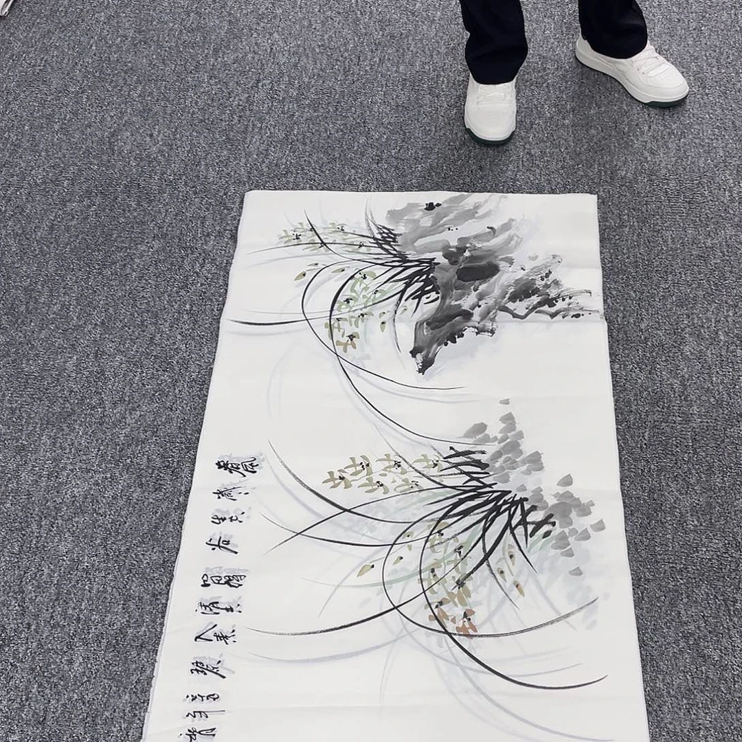 国画纯手绘字画宣纸