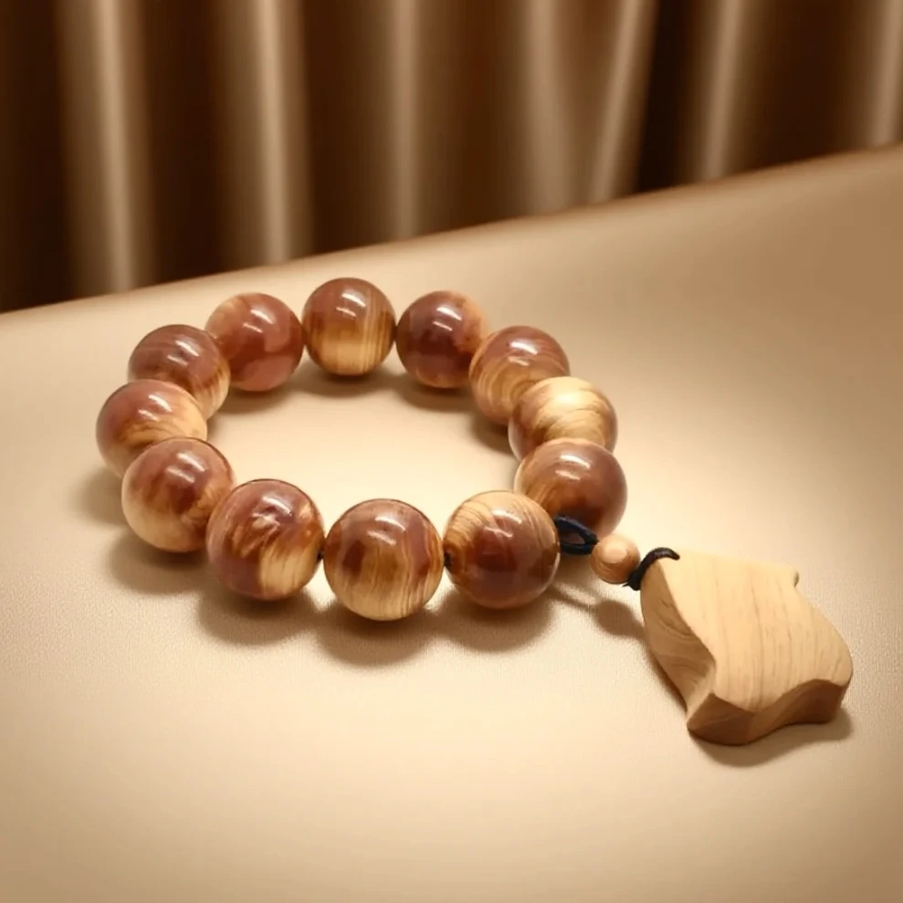 YL崖柏单圈手串无礼盒016