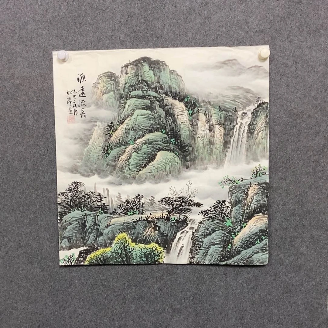 国画四尺斗方一幅