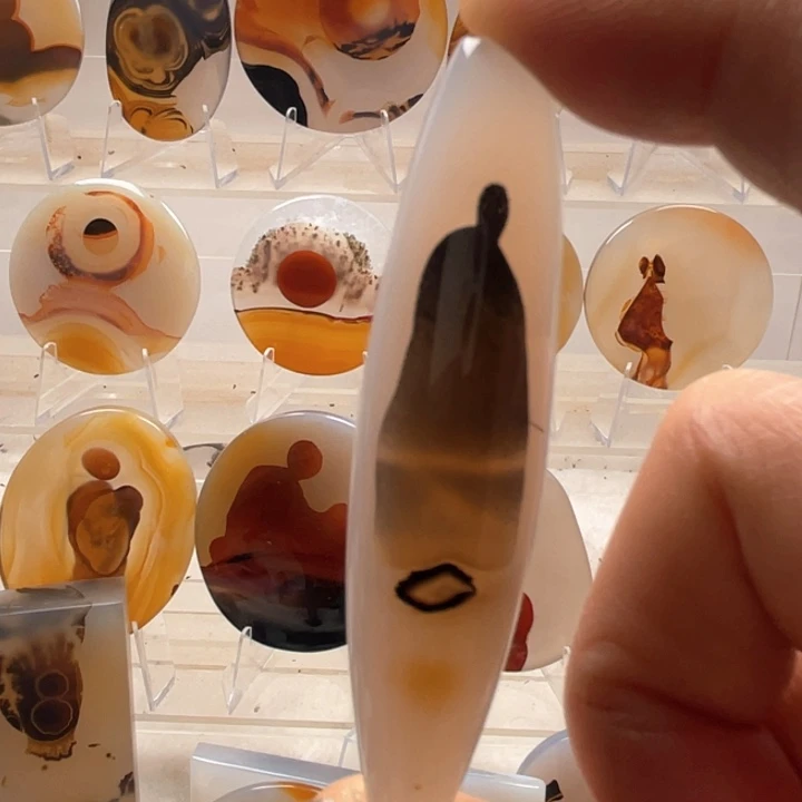 未镶嵌吊坠(不含链)玛瑙/玉髓