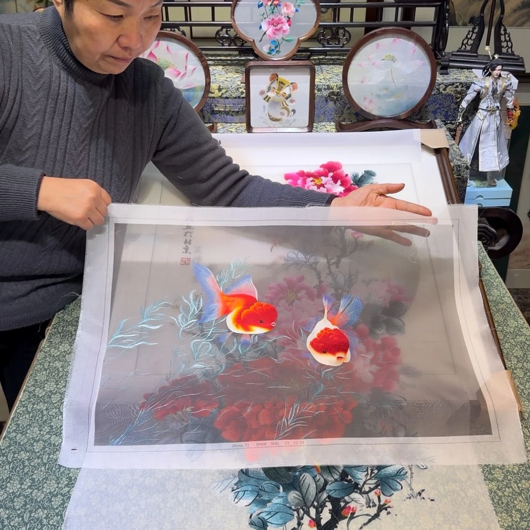 刺绣手工苏绣工艺精品