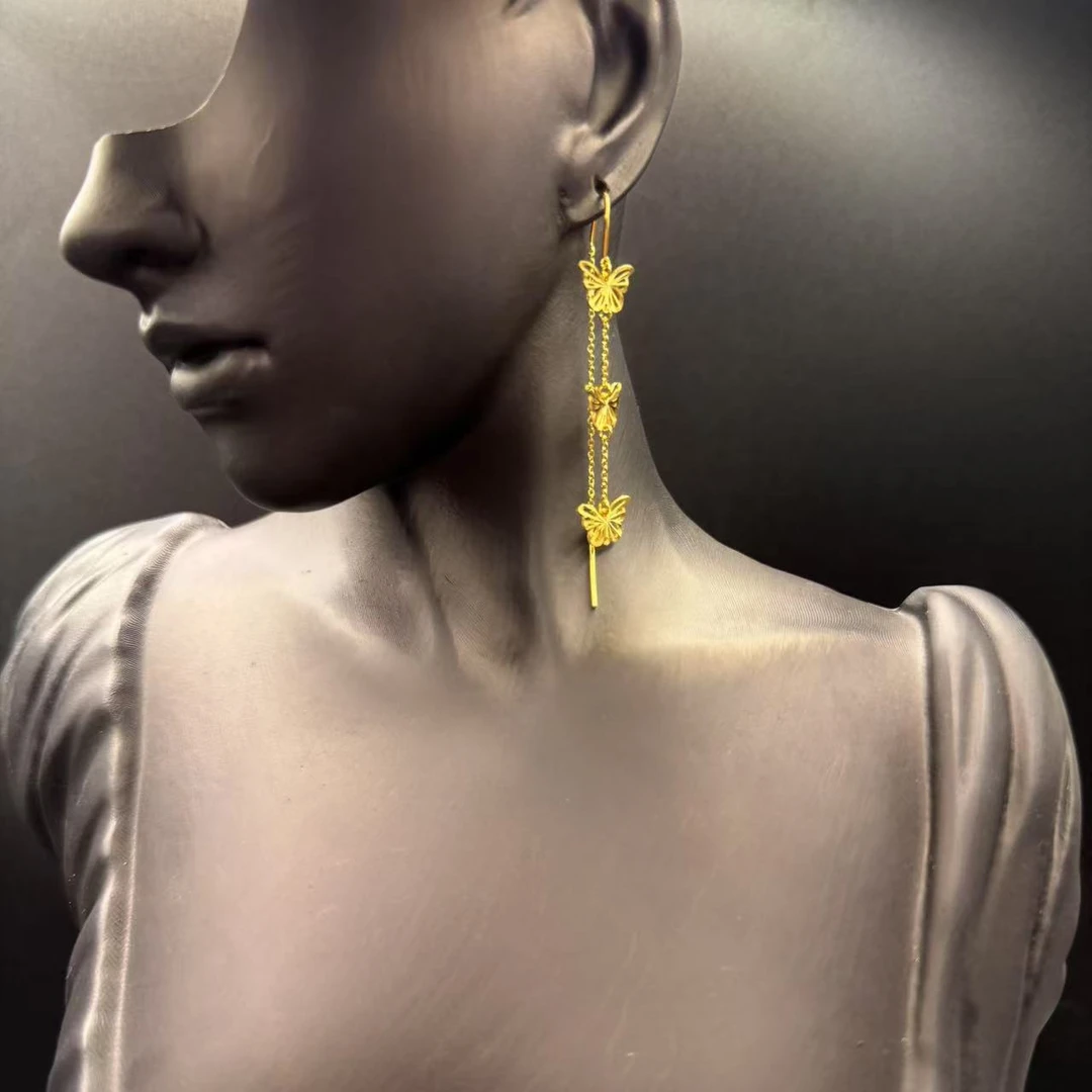 娅然黄金   足金999   2.66g   耳饰