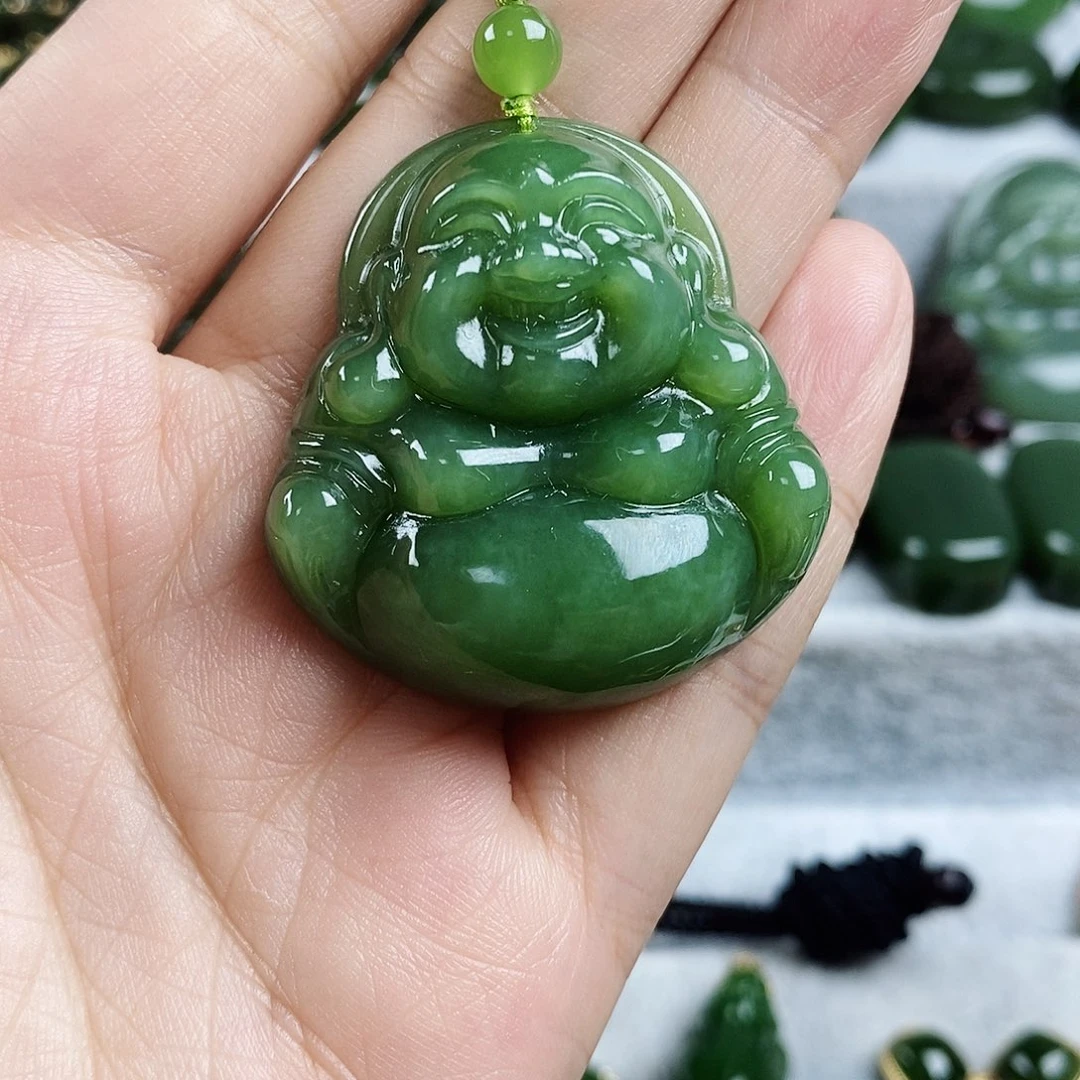 和田玉（碧玉）未镶嵌颈饰