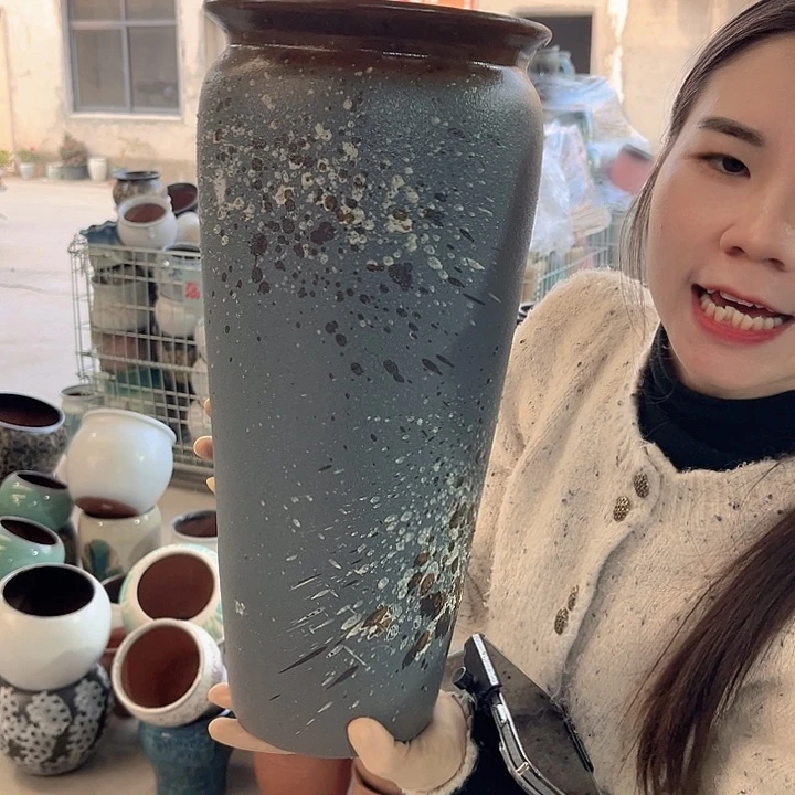 正品口18高40花盆……