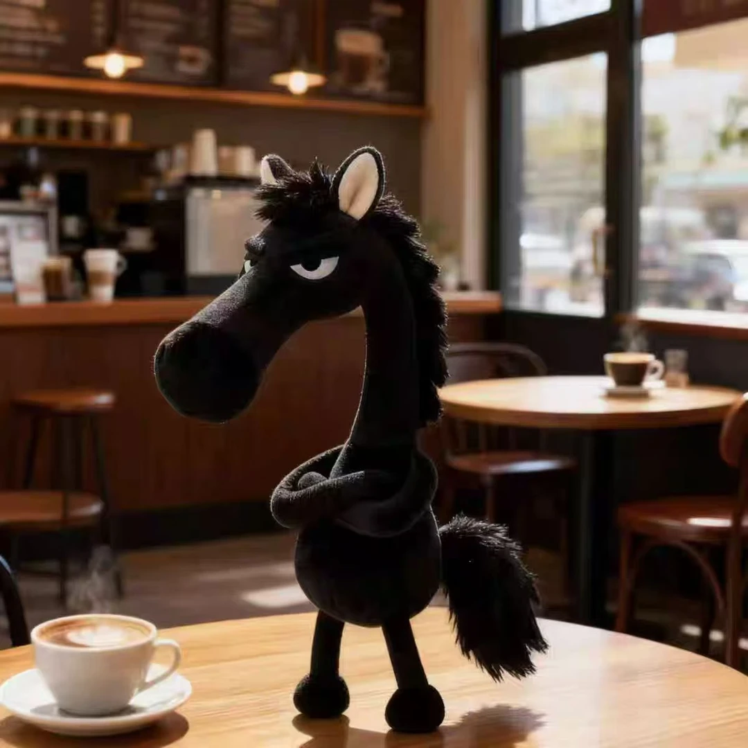 天选黑马2026年马年毛绒挂饰包挂件吉祥物小马玩偶公仔可爱娃娃