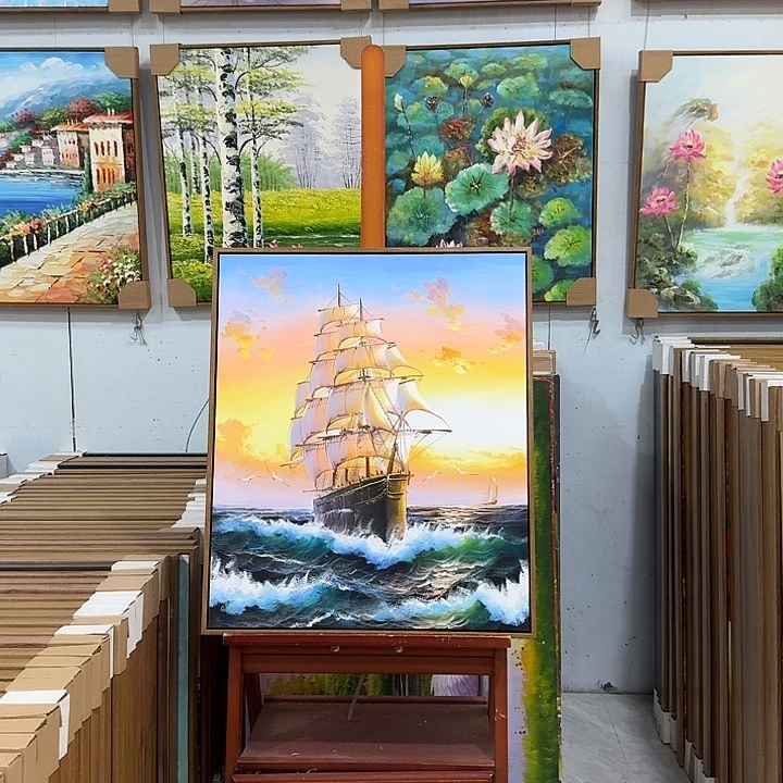 油画5060油画作品展作品展作品集