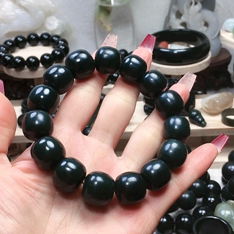 未镶嵌手串和田玉