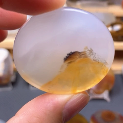 玛瑙/玉髓吊坠(不含链)未镶嵌