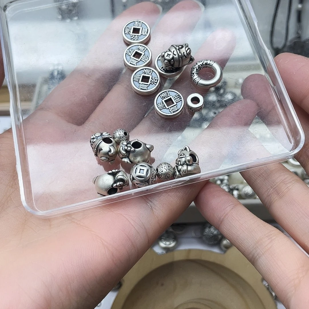 足银足银999小配件编手链