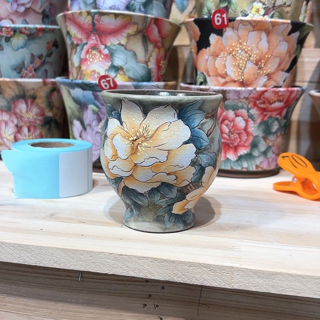 紫砂花盆手工花盆默认微瑕8/9