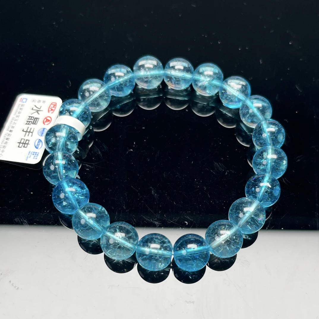 A61    卡10蓝啊塞水晶手串多样性发一圆珠时尚饰品