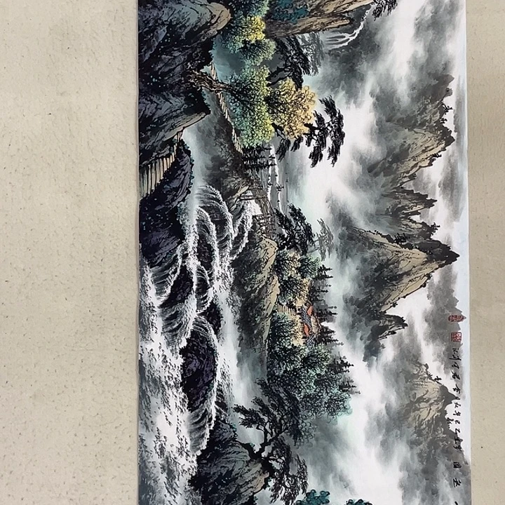 国画国画作品集的故事