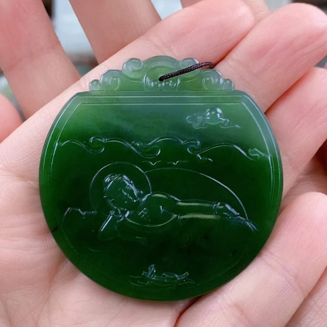 和田玉颈饰未镶嵌今****.