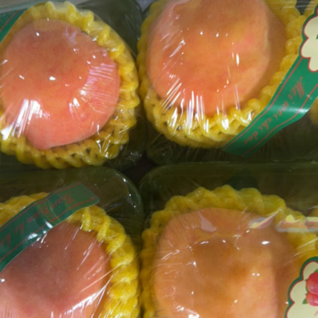 (新鲜) 桃子黄桃软糯脆甜当季桃应季水果 2 盒(4 个)约 800 克山东省