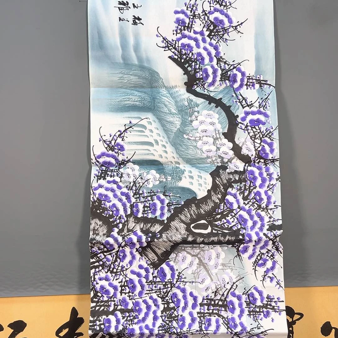 国画226 花鸟和蝴蝶都会出现