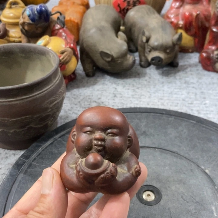 紫砂陶瓷制品摆件