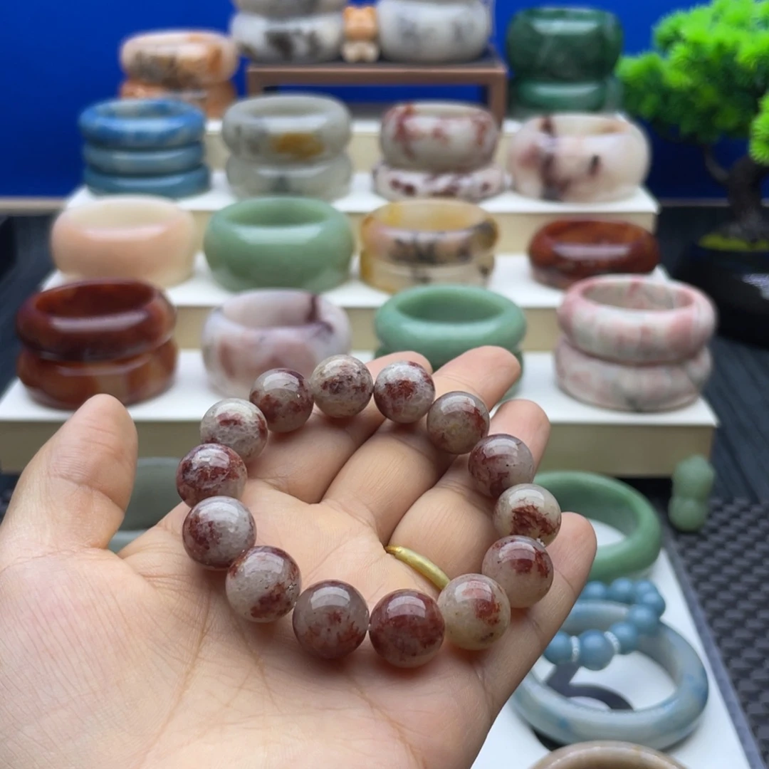 石英质玉未镶嵌手镯