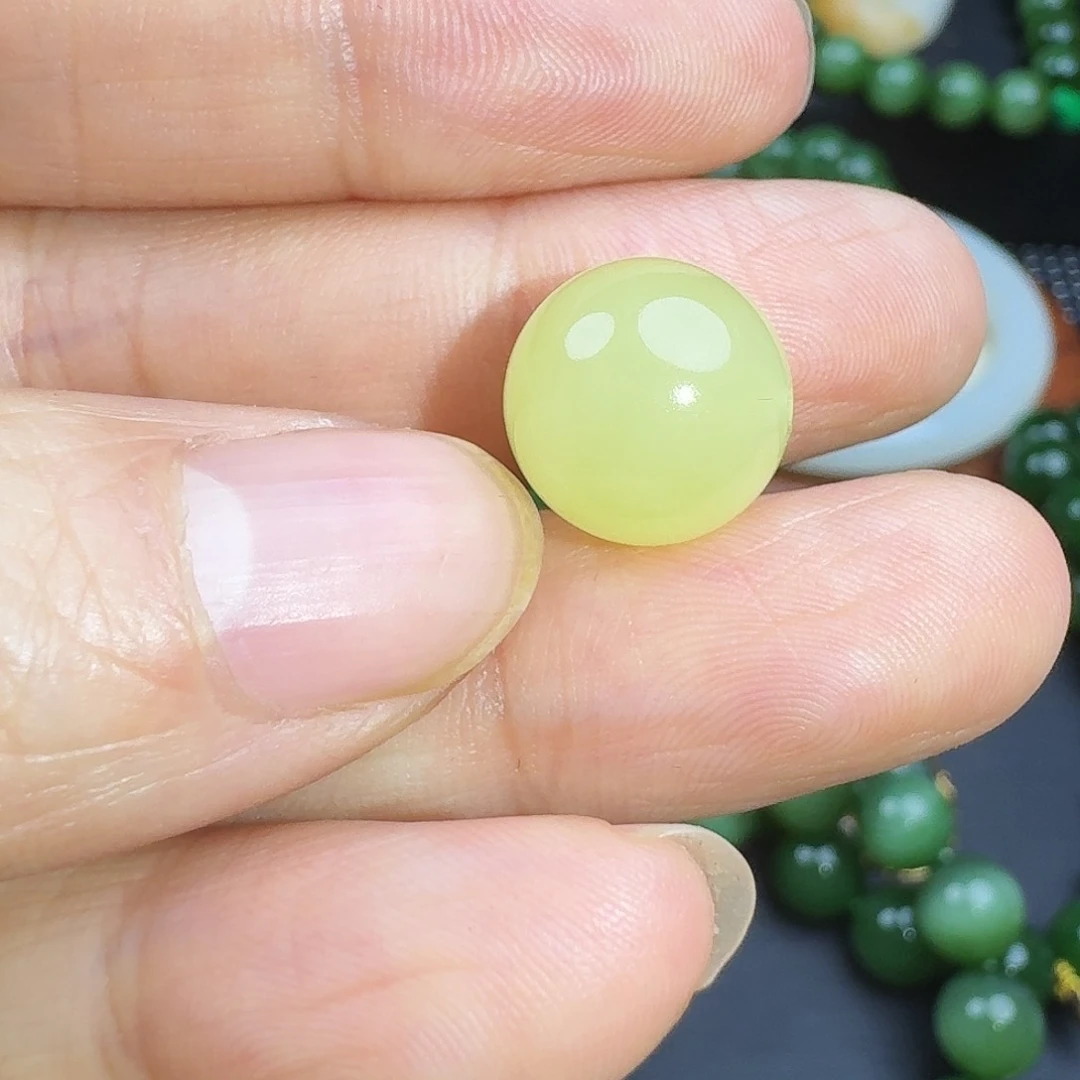 【闪购商品】颈饰未镶嵌和田玉黄口12