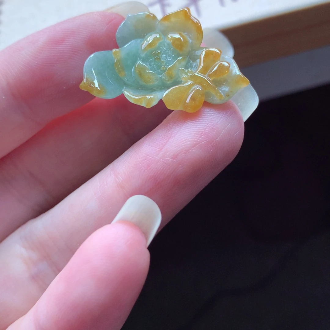 翡翠颈饰未镶嵌吊坠
