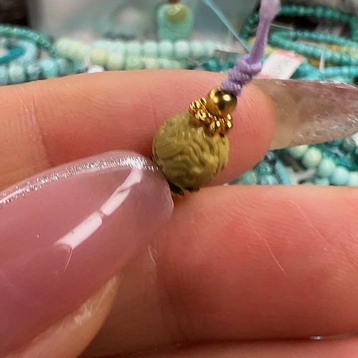 南红玛瑙未镶嵌耳饰