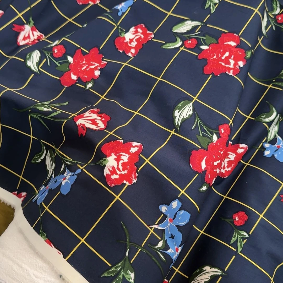 20包邮品牌纯棉弹力府绸1米长X1.4米宽地卷