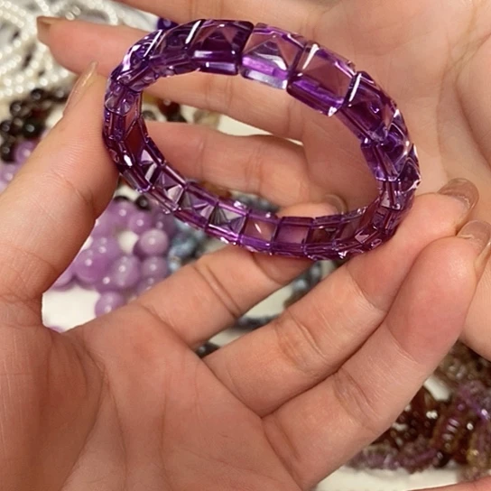 水晶手串未镶嵌尘***忆水晶3