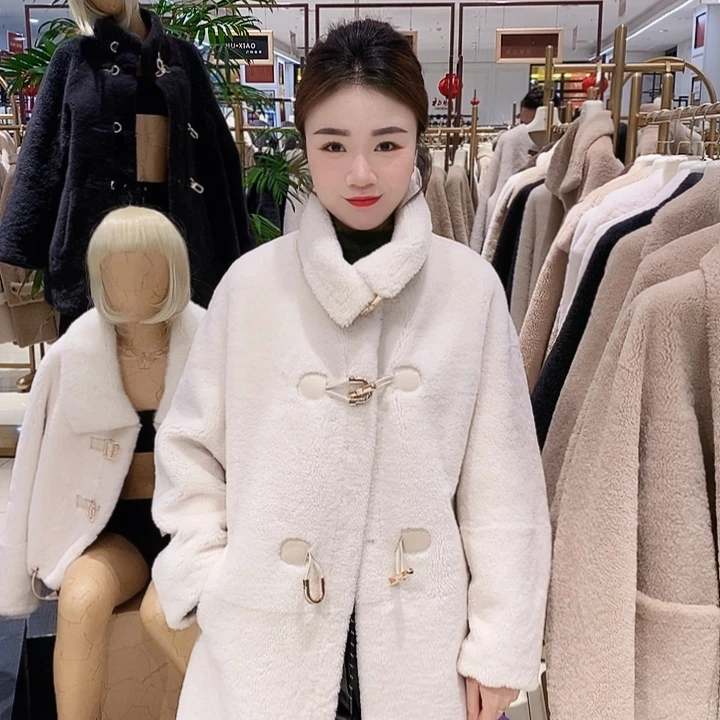 闪1羊皮羊毛一体 初晓皮草