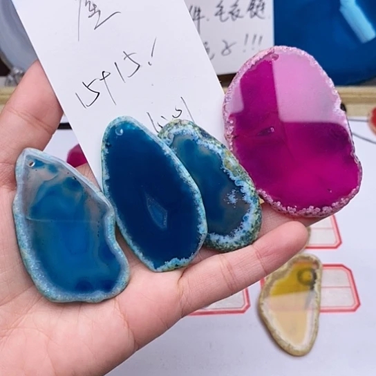 玛瑙/玉髓颈饰未镶嵌金*哥