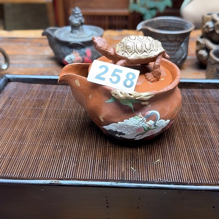纯手工制作粗陶茶具