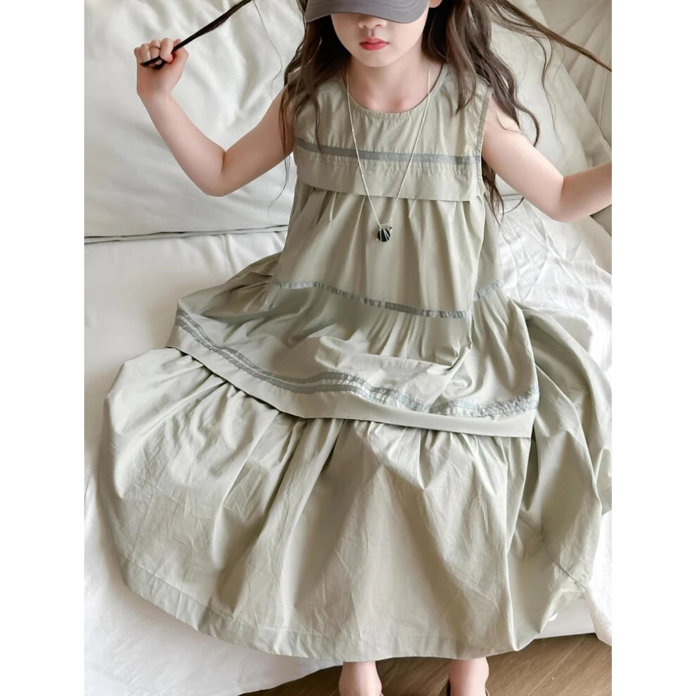 女童夏季公主裙无袖