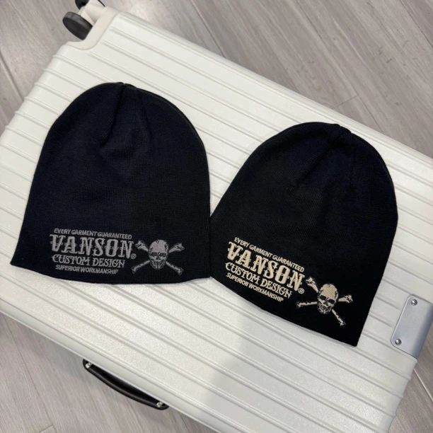 重磅 纯棉刺绣机车系列男女针织线帽