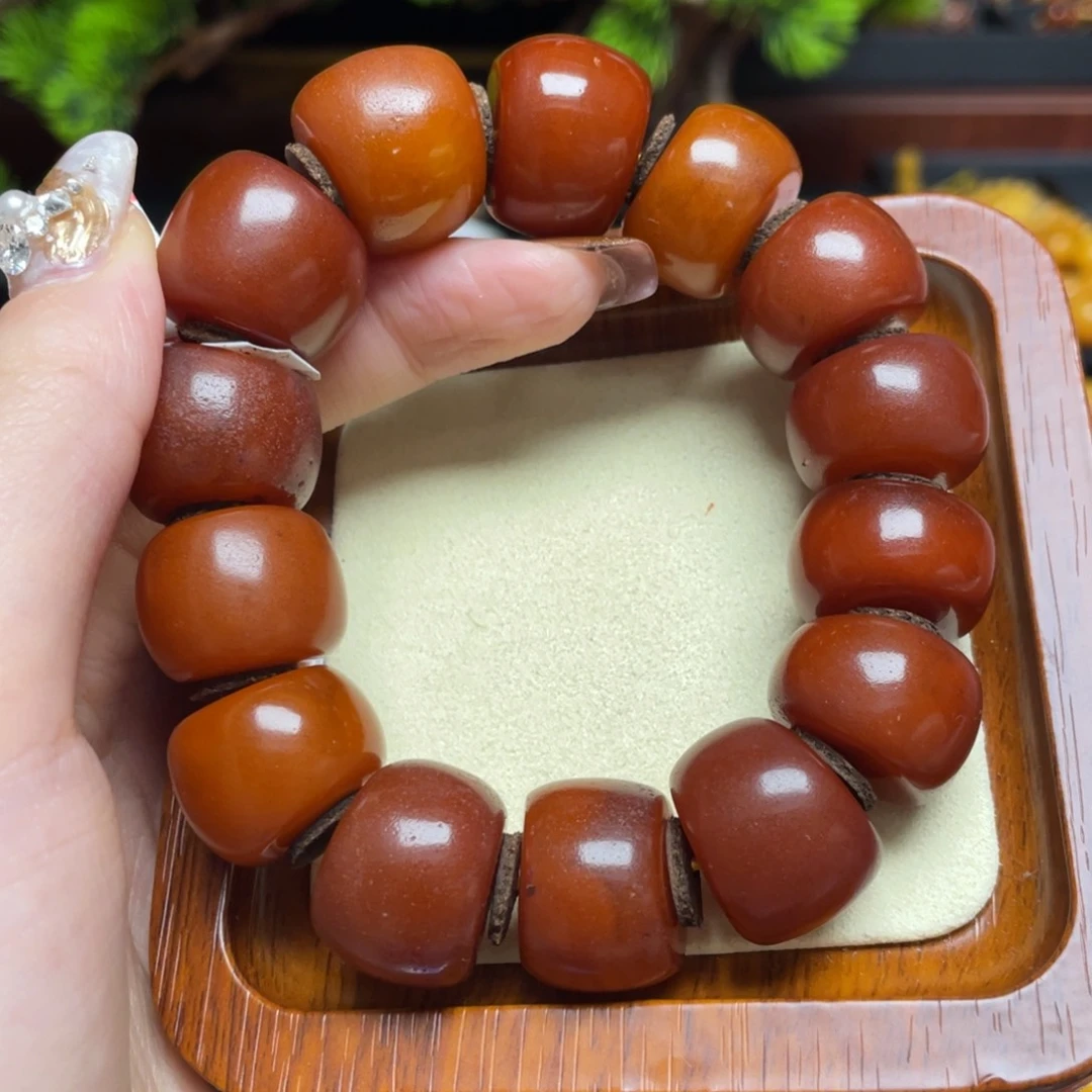 蜜蜡手链未镶嵌手串