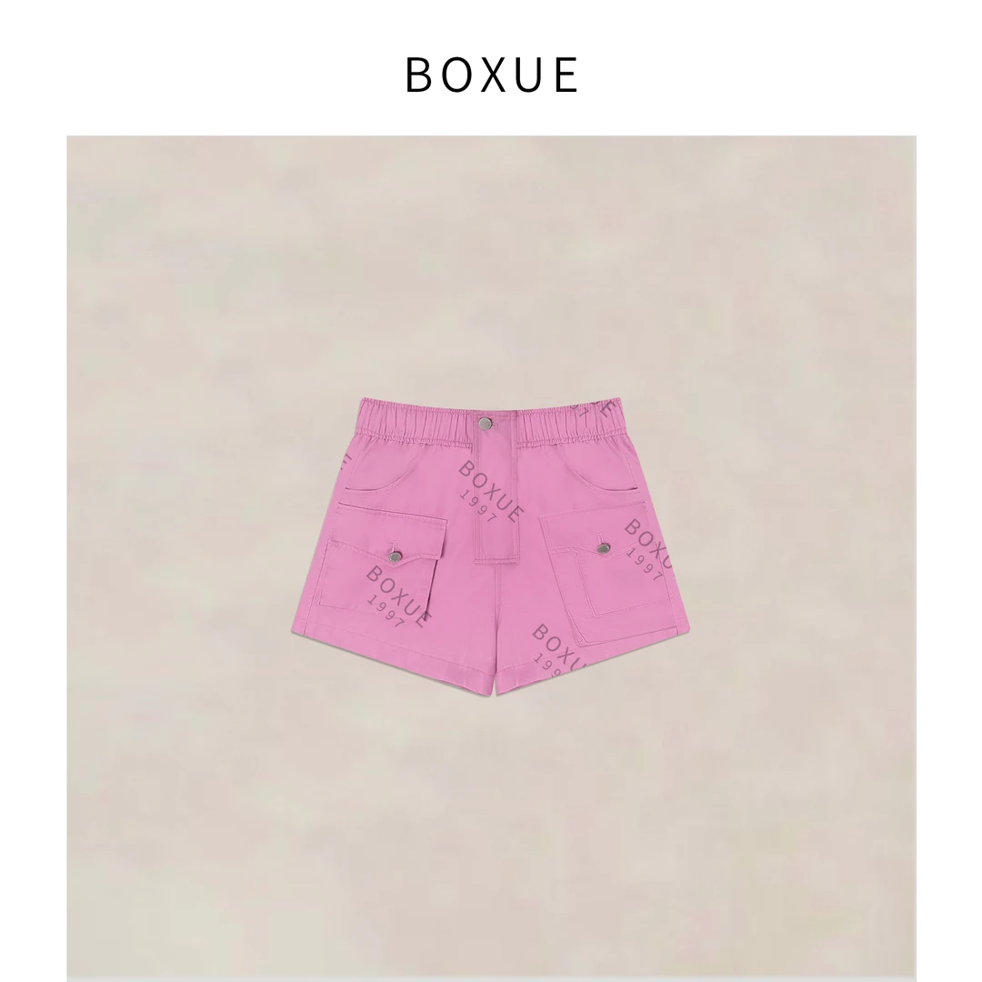 BOXUE“元气短裤” 2025夏季新款高级感短裤 裤子 #250405K1574