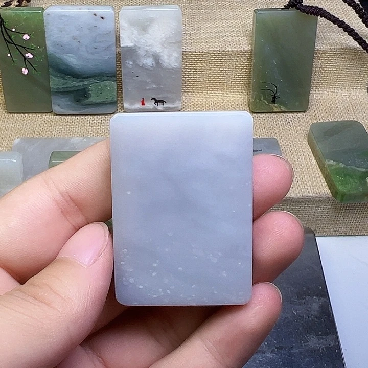 和田玉未镶嵌珠宝半成品