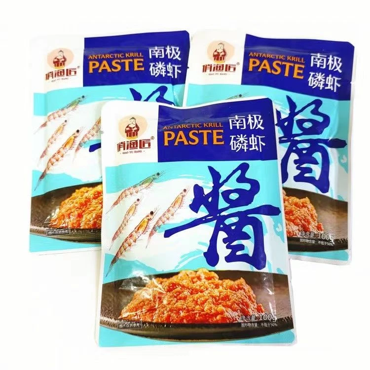 即食南极磷虾酱大连特产海鲜酱可拌饭拌面炒菜蘸酱