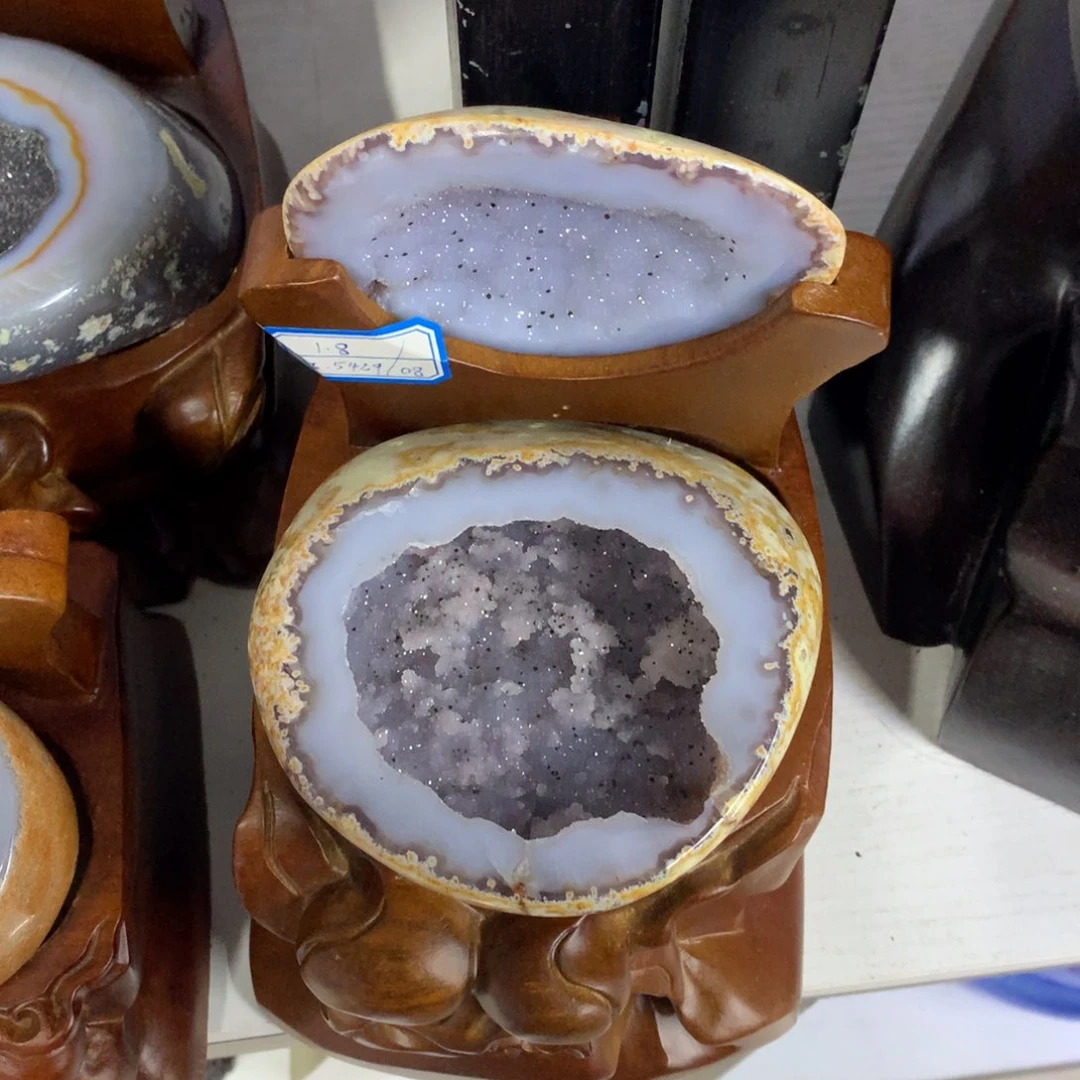 紫晶摆件未镶嵌莹