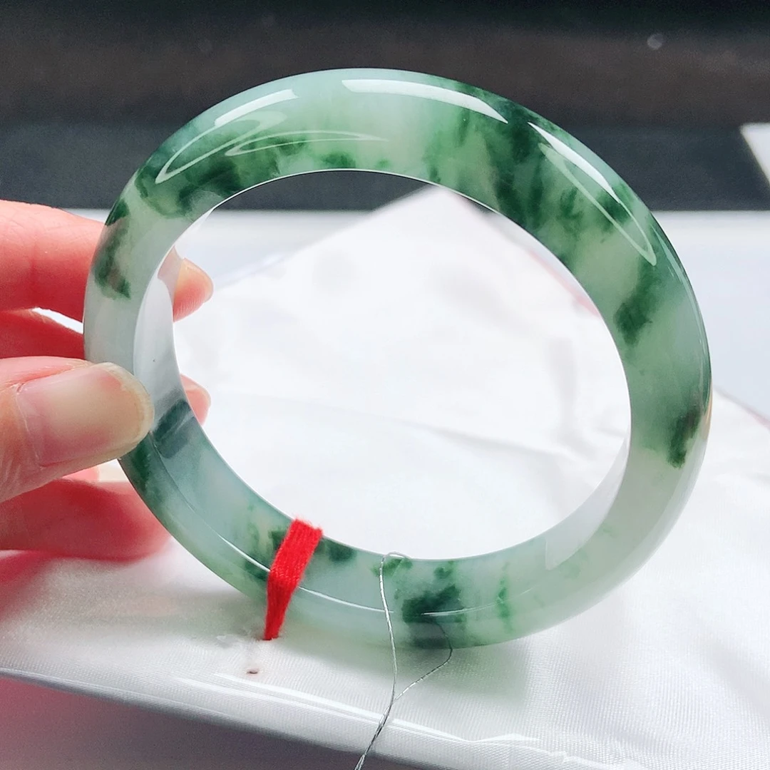 未镶嵌手镯翡翠61圈