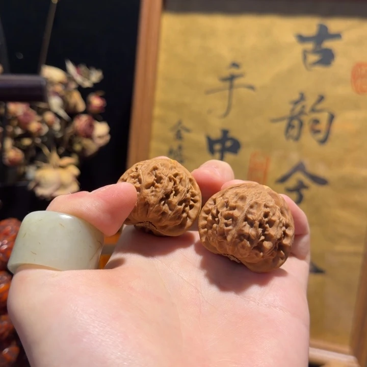 桃心庄宫灯一对练手对