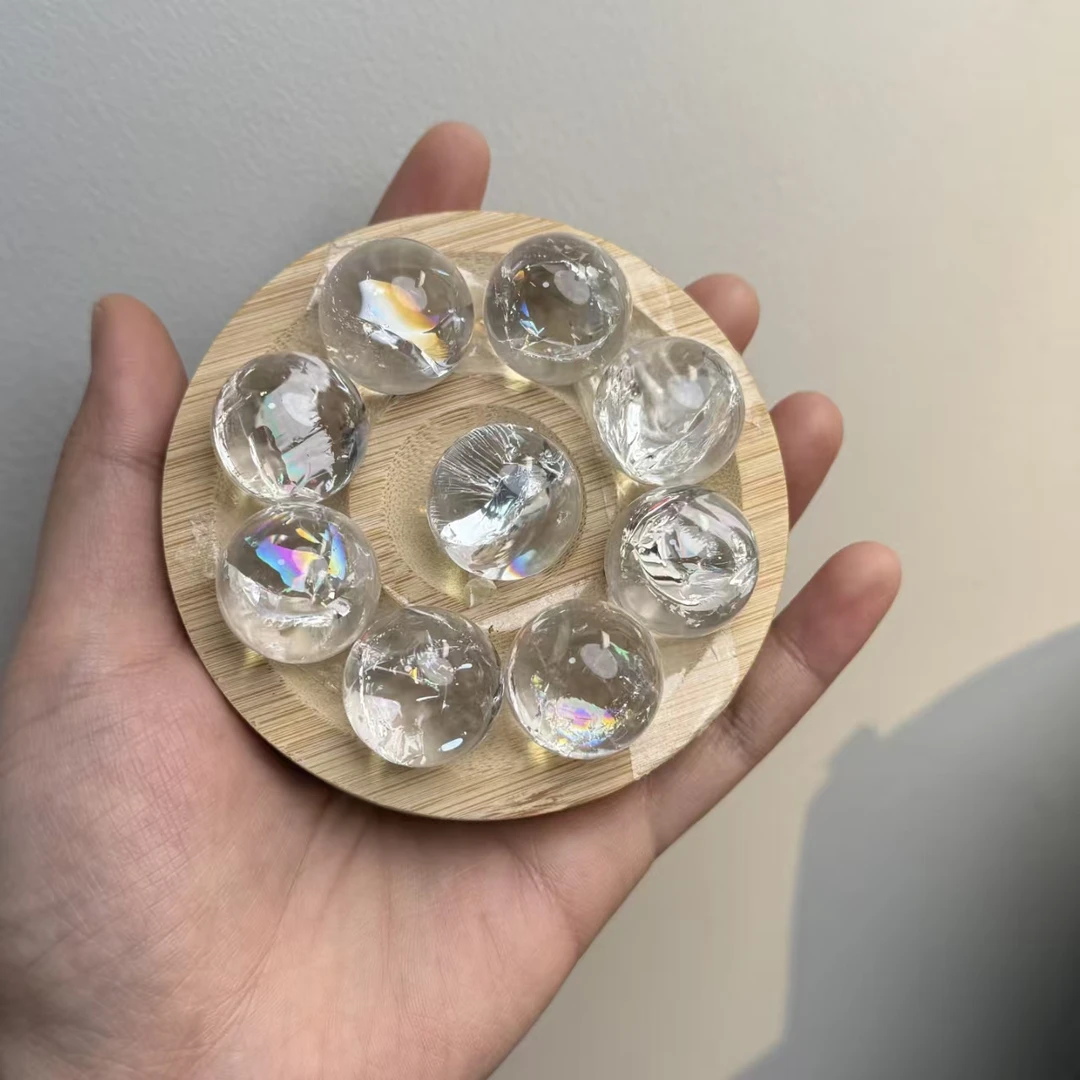 列姆利亚白水晶单颗15mmJD044多样性发一